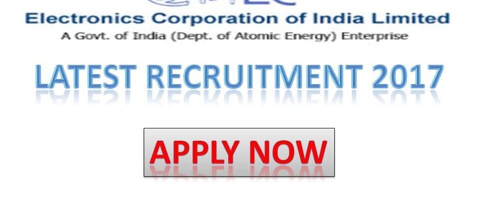 ECIL Recruitment Central Govt Jobs Vacancy in Telangana.