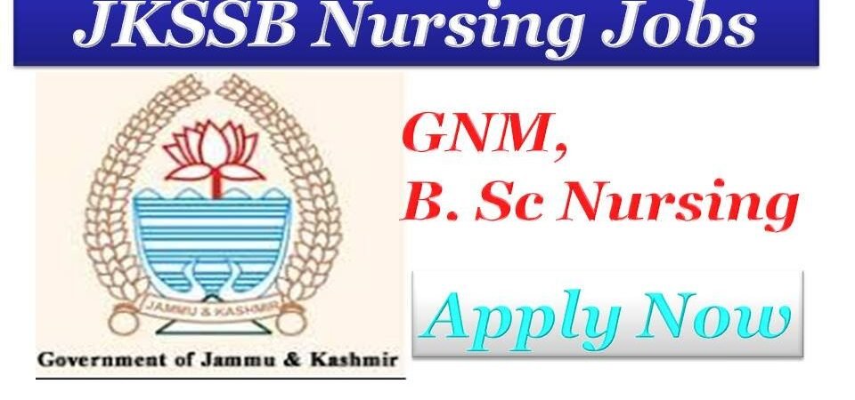 JKSSB Recruitment 2018 for Staff Nurse Posts in Health and Family Welfare