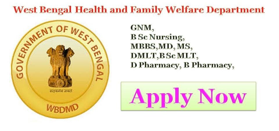 NHM West Bengal Govt Jobs for Staff Nurse Vacancy 2018