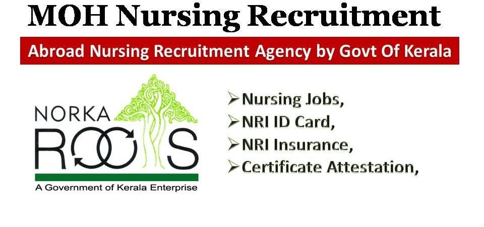 Norka Roots Recruitment Latest Abroad MOH Nursing jobs
