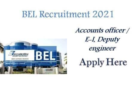 BEL recruitment jobs 2021 BEl Thales systems limited ( BTSL) Bangalore is a defence public sector undertaking under the ministry