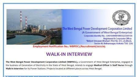 WBPDCl Recruitment 2021
