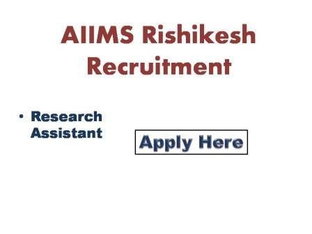 AIIMS Rishikesh Recruitment 2021