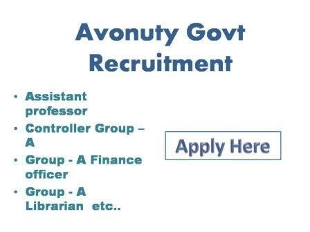 Avonuty Govt Recruitment 2022 Avinashilinga institute for home science and Higher Education for Women, Coimbatore 