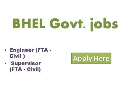 BHEL Govt jobs 2022