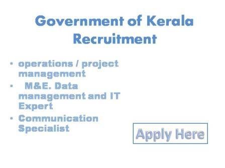 Government of Kerala Recruitment  2021