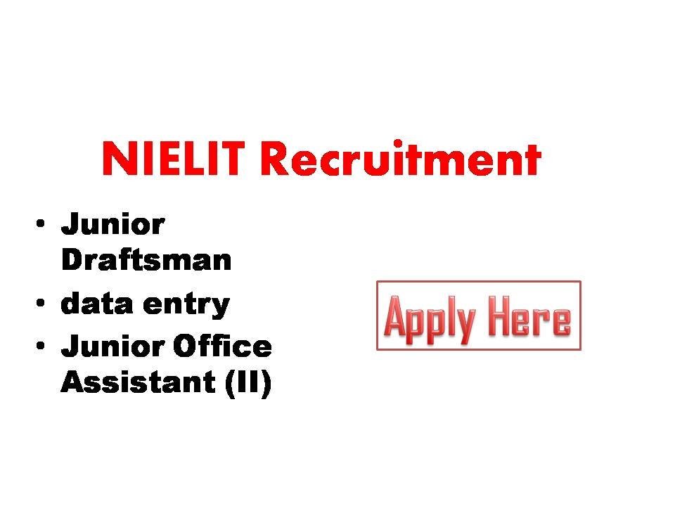 NIELIT Recruitment 2021