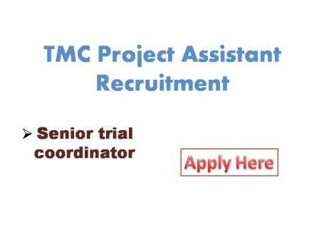 TMC Project Assistant Recruitment