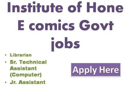 Institute of Home Economics jobs 2022