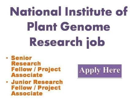 National Institute of Plant Genome Research job