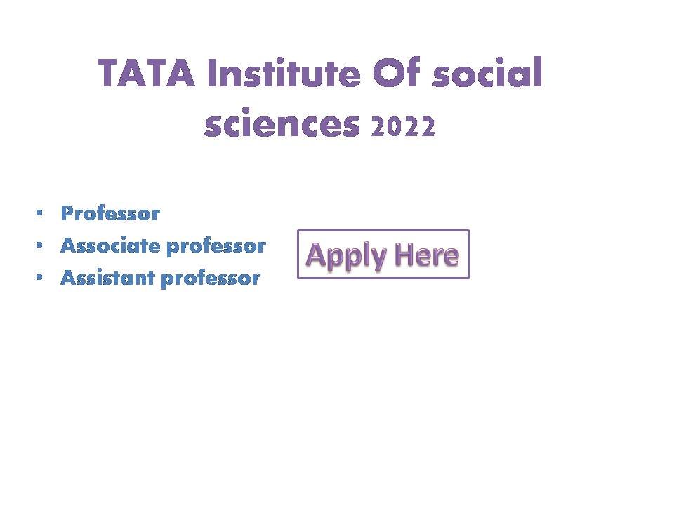 Tata Institute Of Social Sciences
