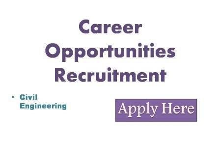 Career Opportunities Recruitment 2022