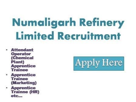 Numaligarh Refinery Limited Recruitment 2022