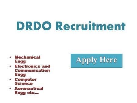 DRDO Recruitment 2022