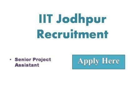 IIT Jodhpur Recruitment 2022