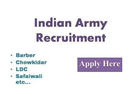 Indian Army Recruitment 2022