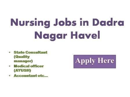 Nursing Jobs in Dadra Nagar Havel