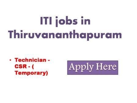 ITI jobs in Thiruvananthapuram 2022
