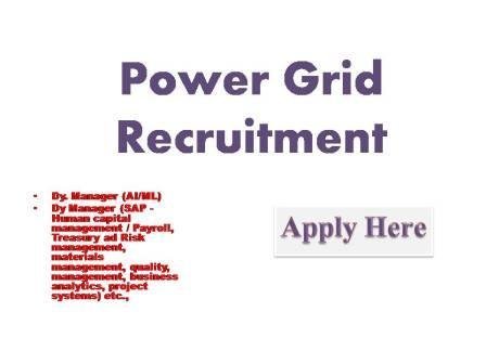Power Grid Recruitment 2022