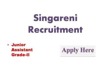Singareni Recruitment 2022