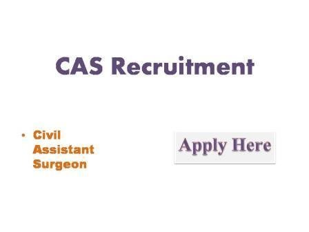 CAS Recruitment 2022