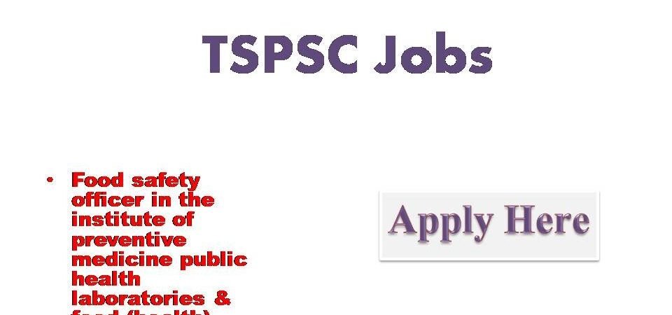 TSPSC Jobs 2022