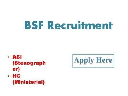 BSF Recruitment 2022