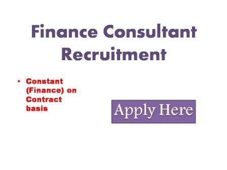 Finance Consultant Recruitment 2022 Applications are invited by the director JIPMER from Central/State/U.T. Govt./ Statutory
