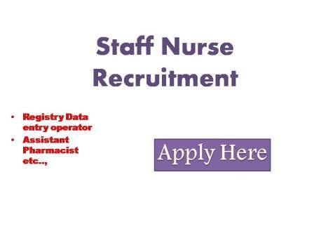 Staff Nurse Recruitment 2022 Fixed term contract basis for the project is a study on patterns of care and survival f head and neck