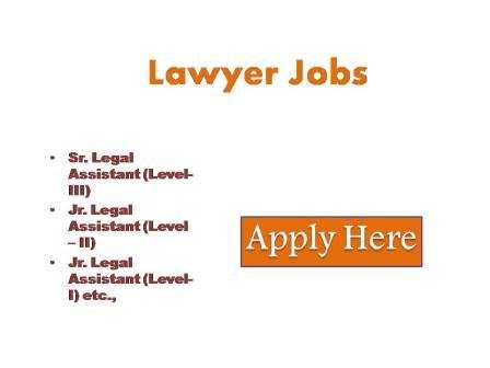Lawyer Jobs 2022 The Ministry of mines requires the service of legal assistants on a contract basis for a period of one year