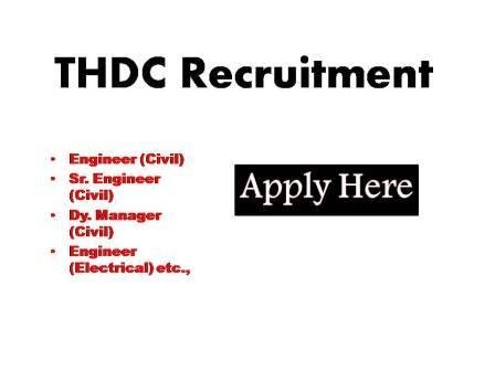 THDC Recruitment 2023